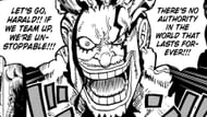 Xebec wanted to be friends with Harald (Image via Shueisha)